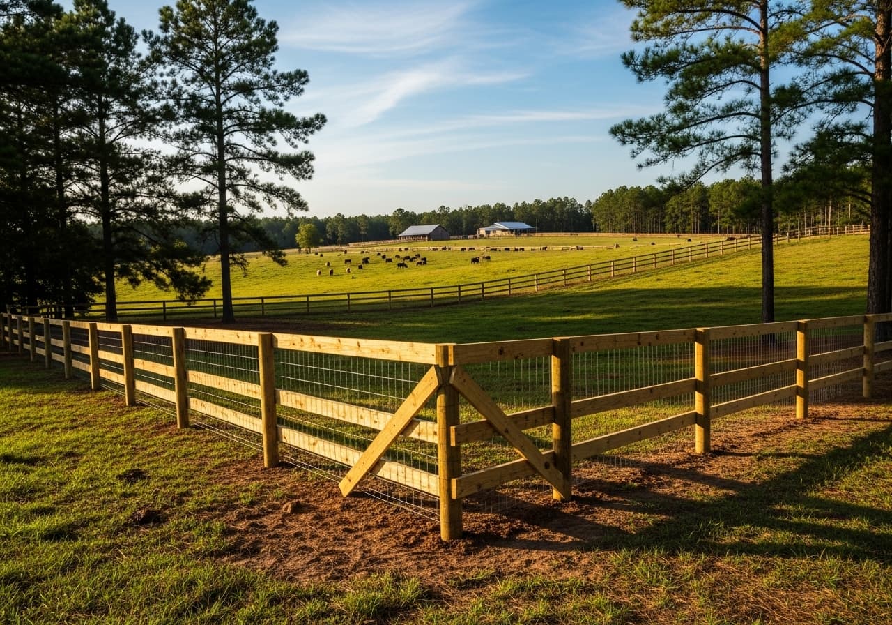 Hog Wire Fence Installation: Welded Wire Solutions
