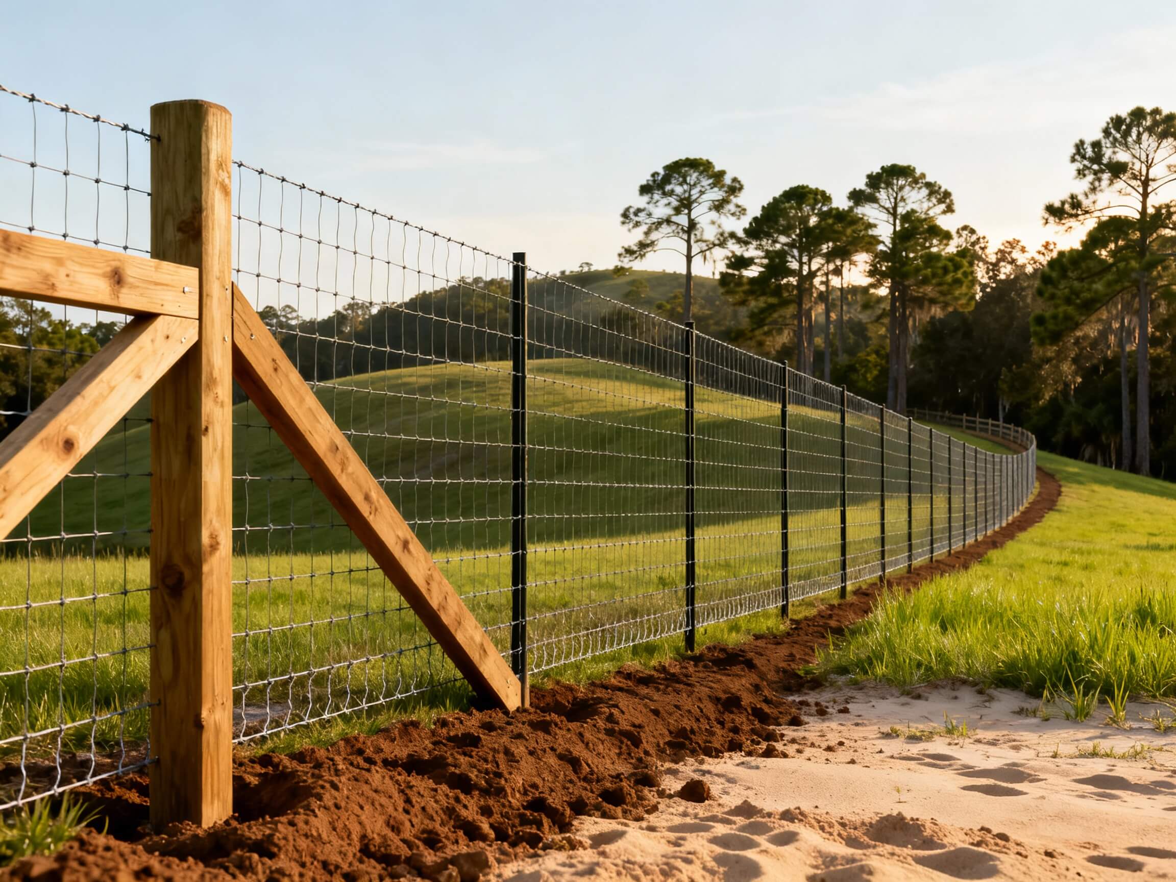 6 ft Fixed Knot Fence: The Best Choice for Southeast Farms