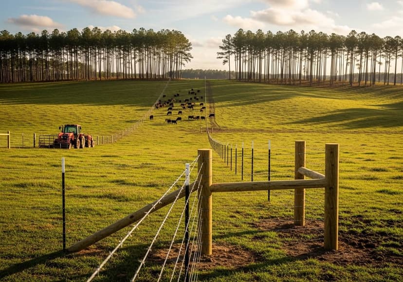 Best Cheap Cattle Fence: Top 3 Materials Compared
