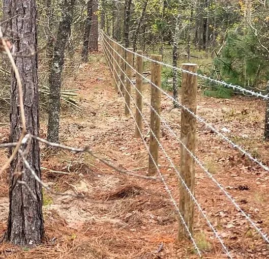 Barbed Wire Fence Installation - Professional fencing services in Northwest Florida